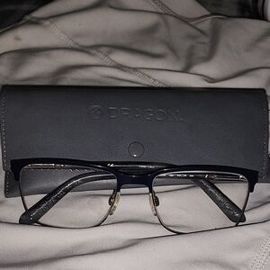 Dragon Black and Silver Glasses